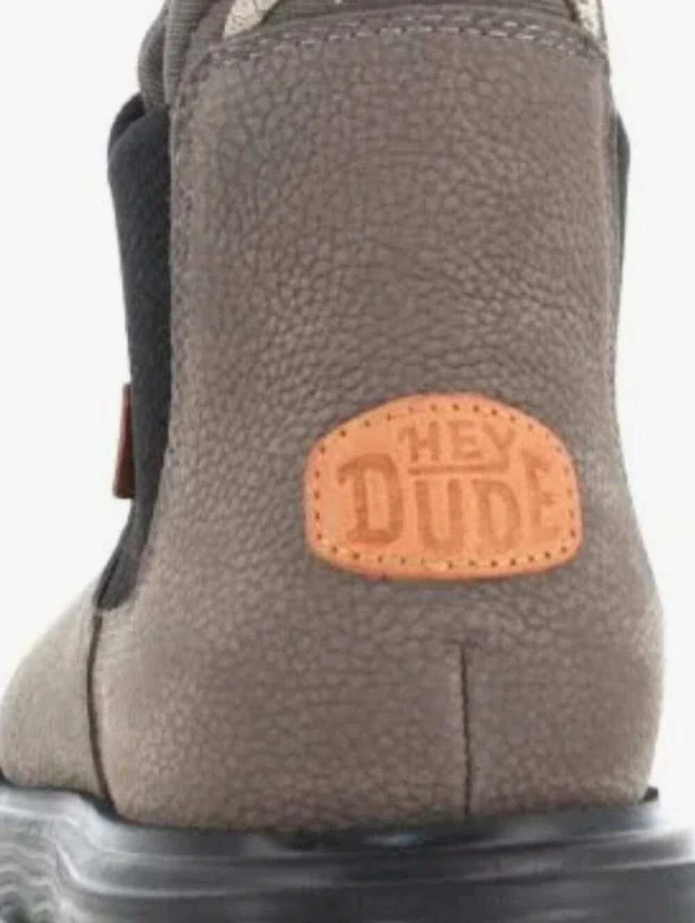 Hey Dude Men's Chukka Boots in Dark GREY SIZE 10 NWT
